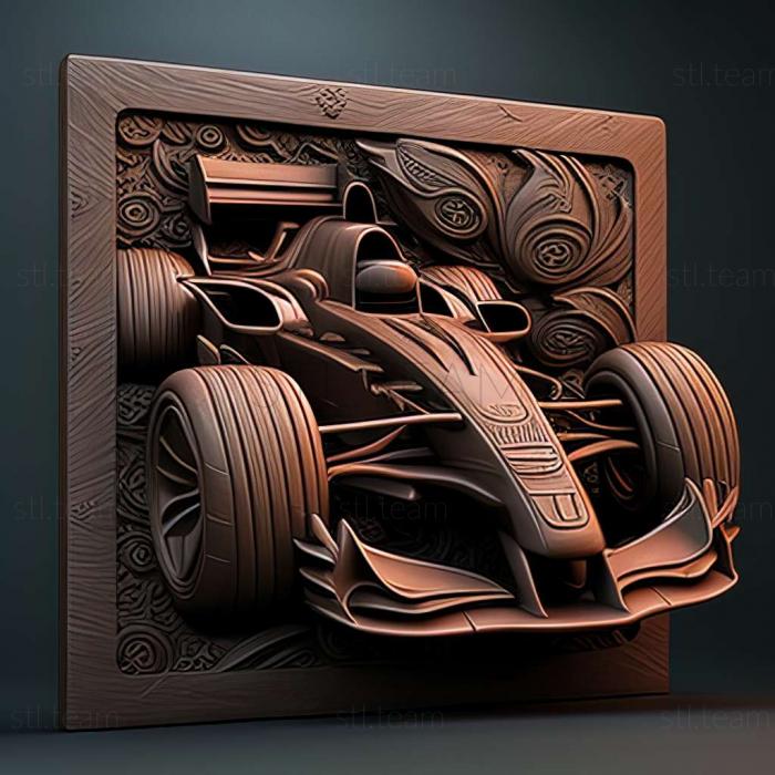 3D модель Гра F1 2011 (STL)